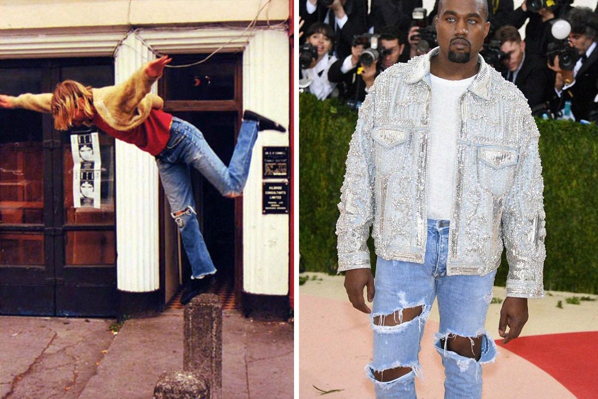 10 Current Fashion Trends that Kurt Cobain Did First ...