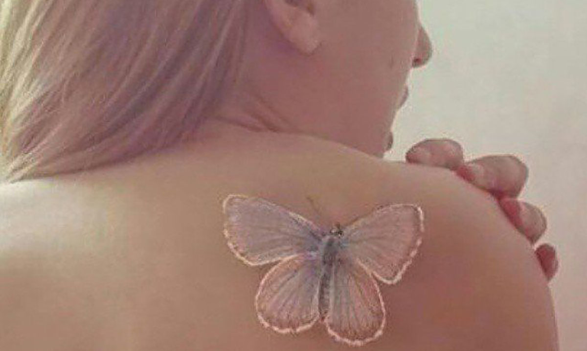 20 White Ink Tattoos That Show How Striking This New Type of Body Art is