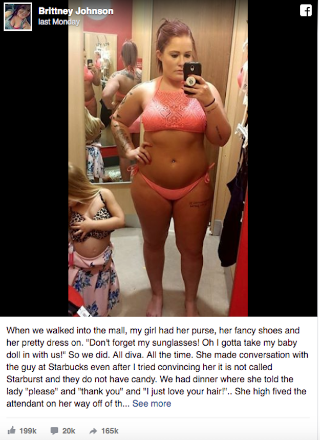 body postivity, bathing suits, self acceptance, viral facebook
