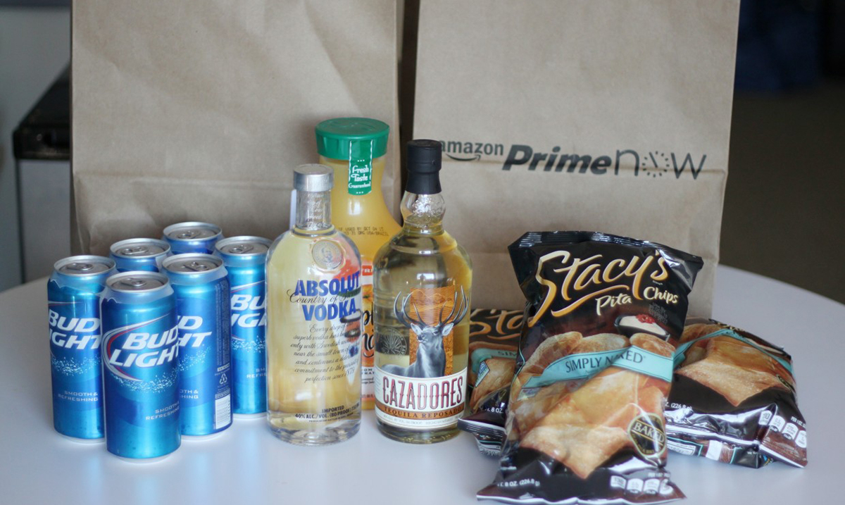 Amazon Can Now Deliver Booze to Your Home in Two Hours
